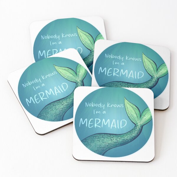 Item preview, Nobody Knows I’m A Mermaid designed and sold by ada-potatah.