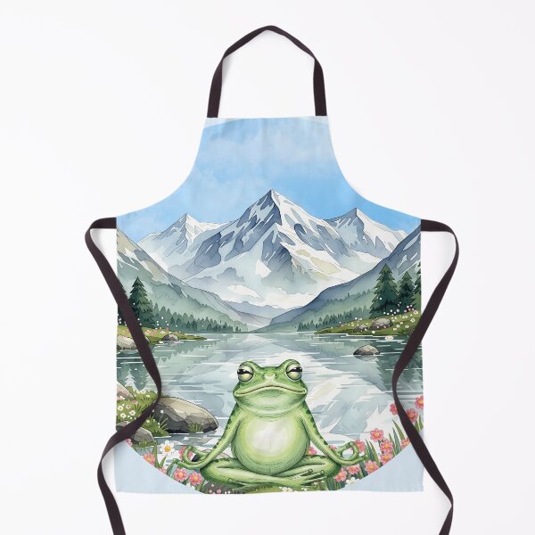 Item preview, The Ribbit Zen Master designed and sold by Nightshade Pixie Creations.