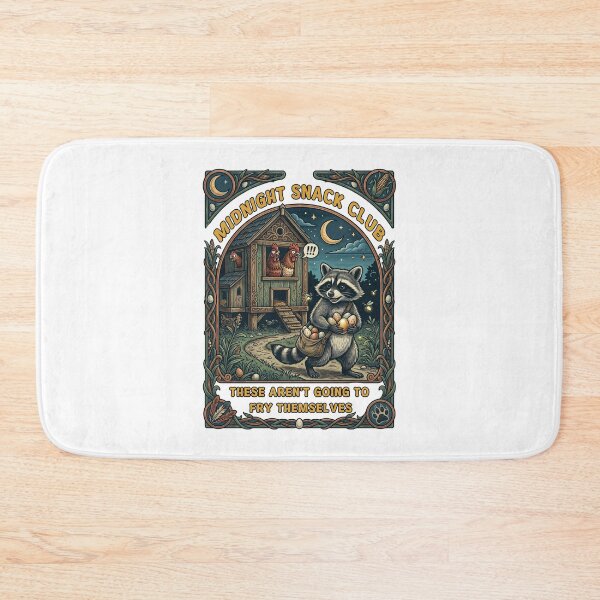 Item preview, Raccoon Stealing Eggs Midnight Snack Club designed and sold by TeeARTHY.