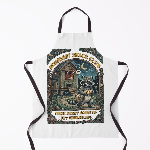 Item preview, Raccoon Stealing Eggs Midnight Snack Club designed and sold by TeeARTHY.