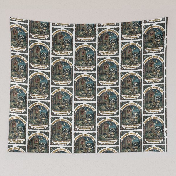 Item preview, Raccoon Stealing Eggs Midnight Snack Club designed and sold by TeeARTHY.
