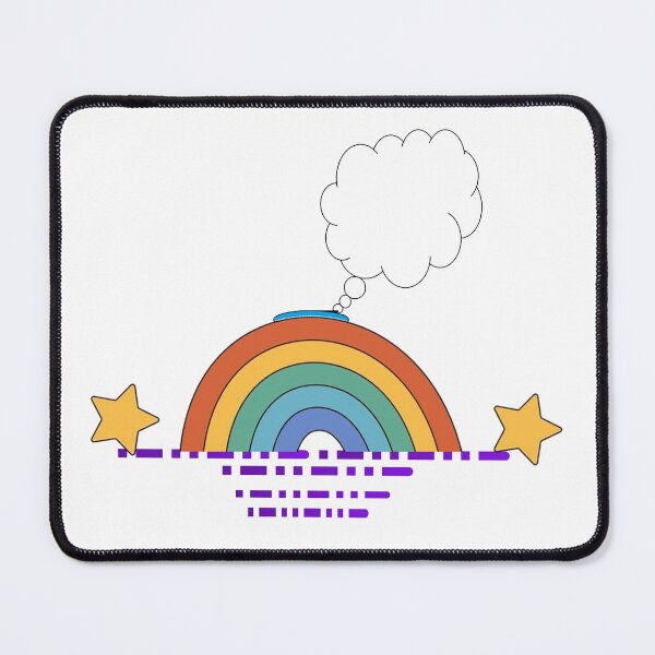 Item preview, Rainbows when thinking with stars designed and sold by MT-Wunderland .