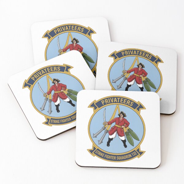 Item preview, VFA-132 Privateers Official Squadron Insignia designed and sold by CharlieDesings.