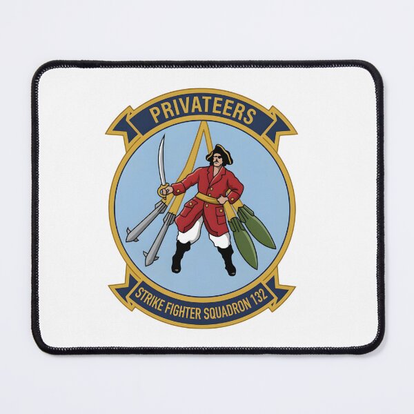 Item preview, VFA-132 Privateers Official Squadron Insignia designed and sold by CharlieDesings.