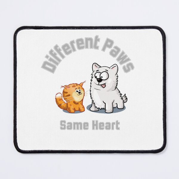 Item preview, Different Paws, Same Heart T-shirt Design designed and sold by BoldMarkk.