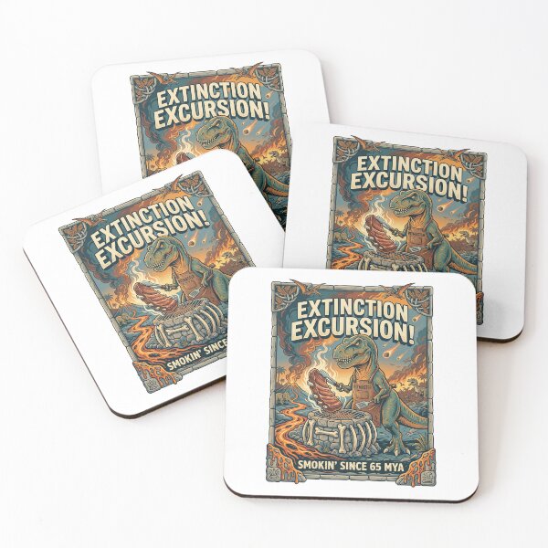 Item preview, T-Rex Grilling Meat Extinction Excursion designed and sold by TeeARTHY.