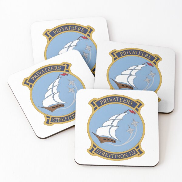 Item preview, VFA-132 Privateers Sailing Vessel Insignia designed and sold by CharlieDesings.