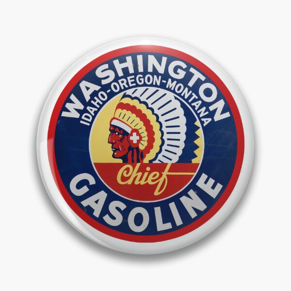 Item preview, Vintage Washington Chief Gasoline designed and sold by QuayTradingCo.