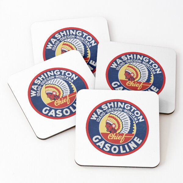 Item preview, Vintage Washington Chief Gasoline designed and sold by QuayTradingCo.