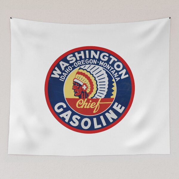 Item preview, Vintage Washington Chief Gasoline designed and sold by QuayTradingCo.