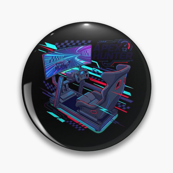 Item preview, Sim Racing Apex Hunter Graphic Design designed and sold by enzoade.