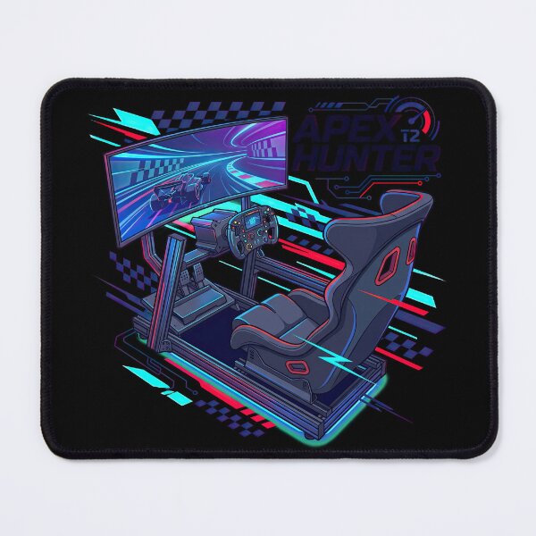 Item preview, Sim Racing Apex Hunter Graphic Design designed and sold by enzoade.