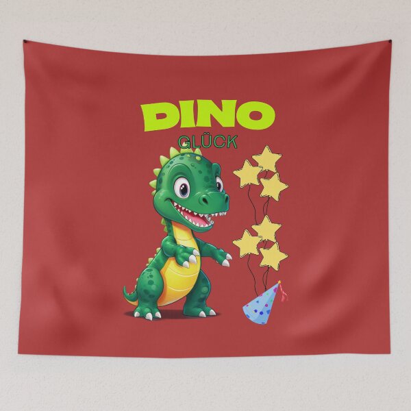 Item preview, Dino glück designed and sold by KIDS-PRINTS.