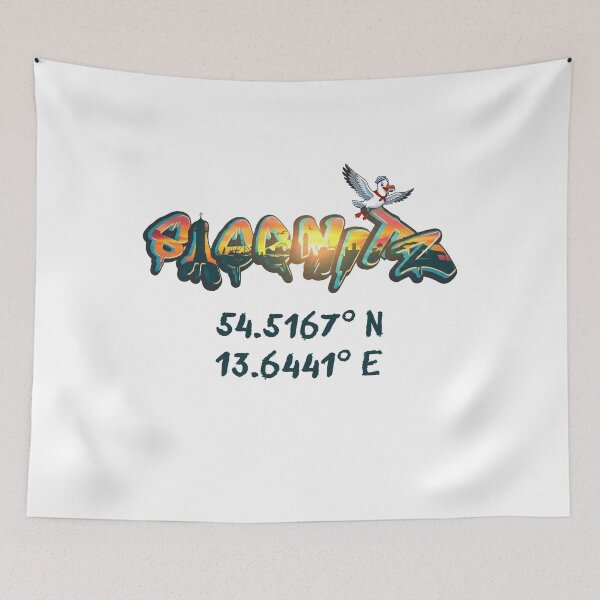 Item preview, Sassnitz Rügen Graffiti designed and sold by HoshisWorld2018.