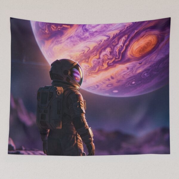 Item preview, The Great Purple Storm: A Traveler Before the Gas Giant designed and sold by Archive Studio.
