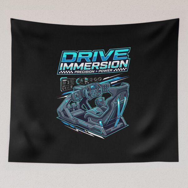 Item preview, Sim Racing Drive Immersion Streetwear Design designed and sold by enzoade.