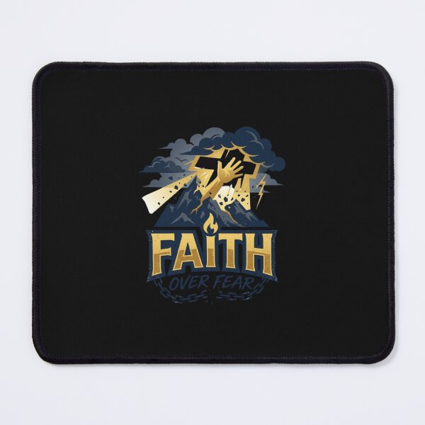 Item preview, Faith Over Fear Inspirational Strength Design designed and sold by Irundell2020.