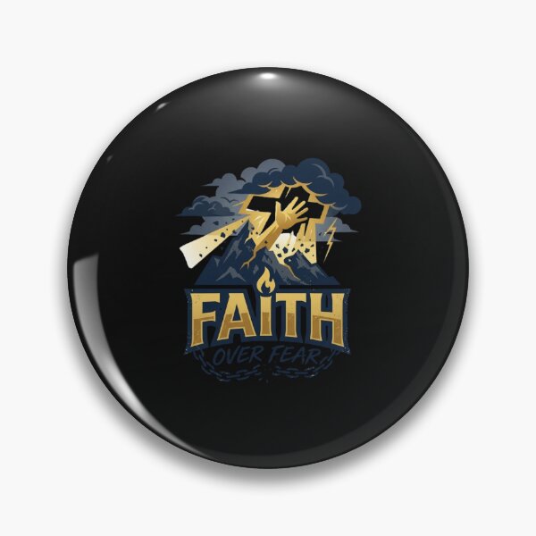 Item preview, Faith Over Fear Inspirational Strength Design designed and sold by Irundell2020.