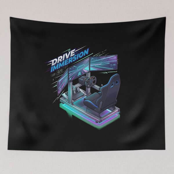 Item preview, Sim Racing Drive Immersion Lifestyle Graphic designed and sold by enzoade.