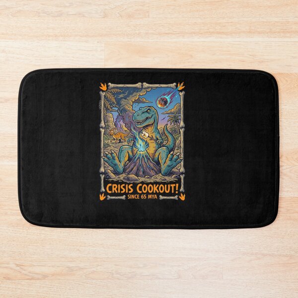Item preview, Dinosaur Eating Taco During Crisis Cookout designed and sold by TeeARTHY.