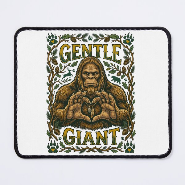 Item preview, Sasquatch Heart Hands Gentle Giant designed and sold by TeeARTHY.