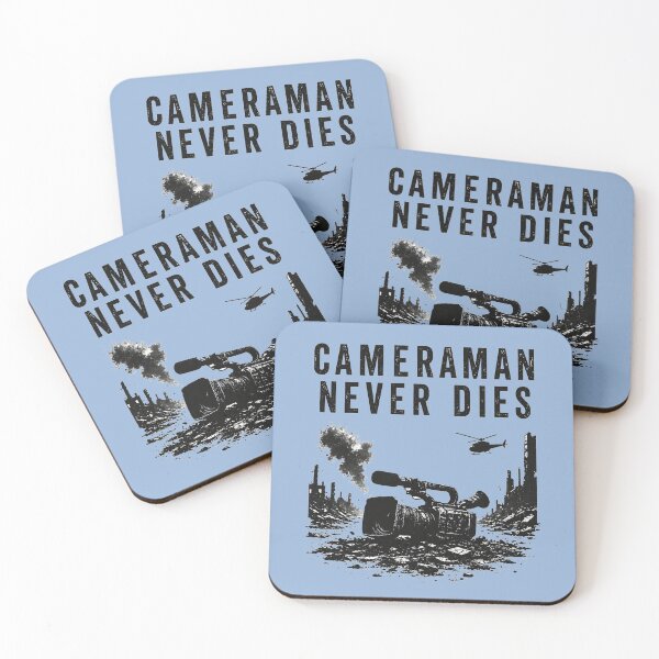 Item preview, Cameraman never dies design for professionals  designed and sold by MarthaPlace.