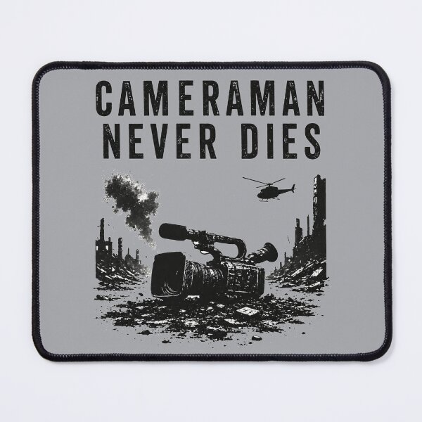 Item preview, Cameraman never dies design for professionals  designed and sold by MarthaPlace.