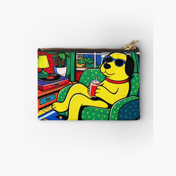 Item preview, Chill Dog Living Room Drawing designed and sold by veltriquee.