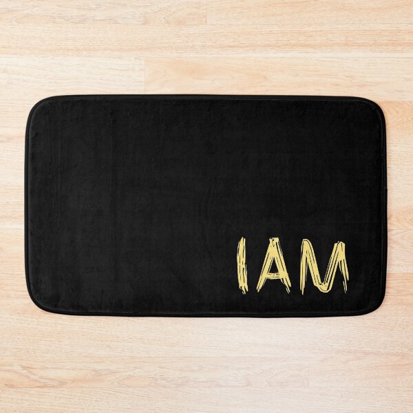 Item preview, I AM Identity Quote Minimal Design Yellow version designed and sold by D-Okami.
