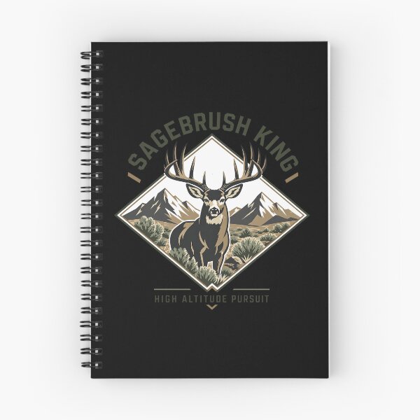 Item preview, Sagebrush King Deer Hunting Design designed and sold by SaDesign99.
