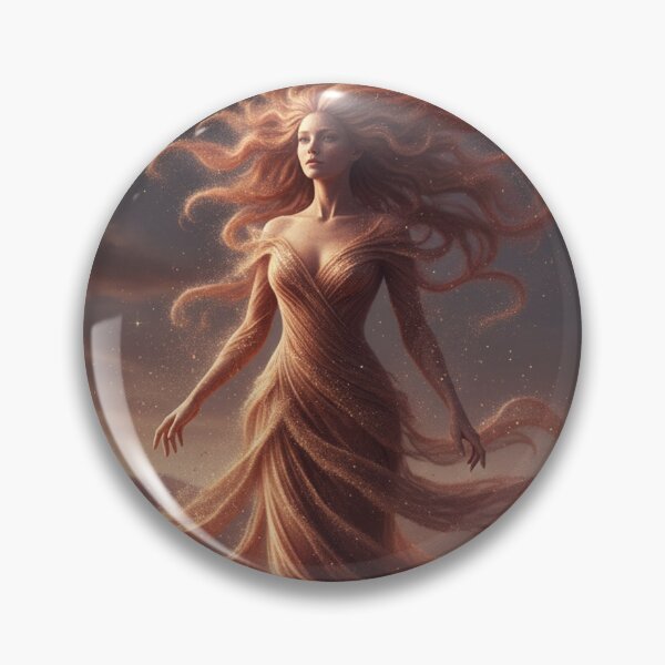 Item preview, Sandborn Moonwalker – Desert Spirit Art | Ethereal Sand Figure | Mystical Moonlit Fantasy Illustration designed and sold by Herzbaumatelier.