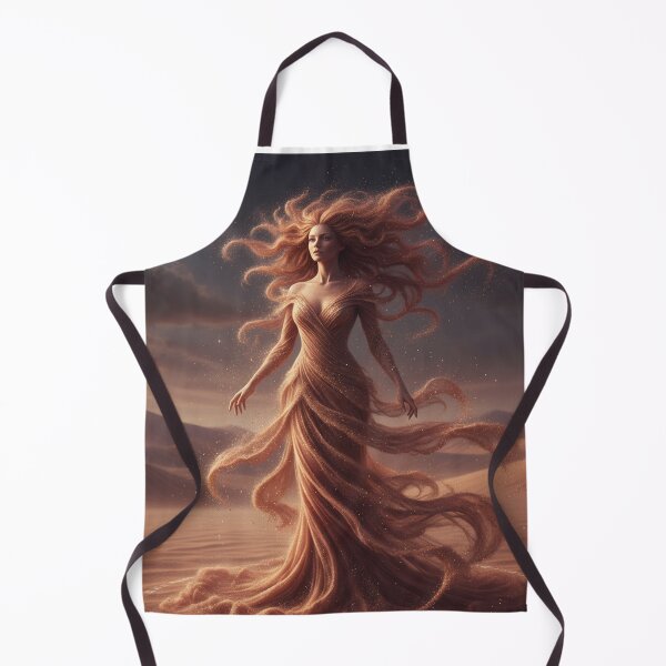 Item preview, Sandborn Moonwalker – Desert Spirit Art | Ethereal Sand Figure | Mystical Moonlit Fantasy Illustration designed and sold by Herzbaumatelier.
