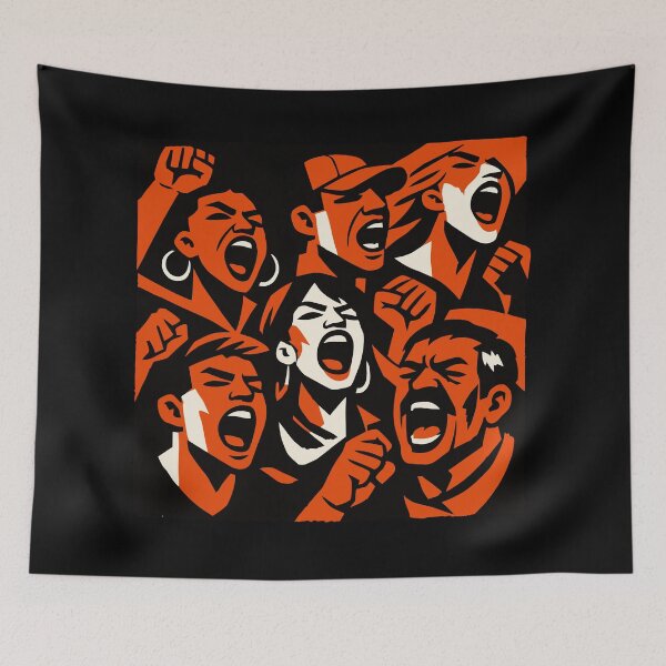 Item preview, Voices Rise Louder Than Silence designed and sold by EdvvinStudios.