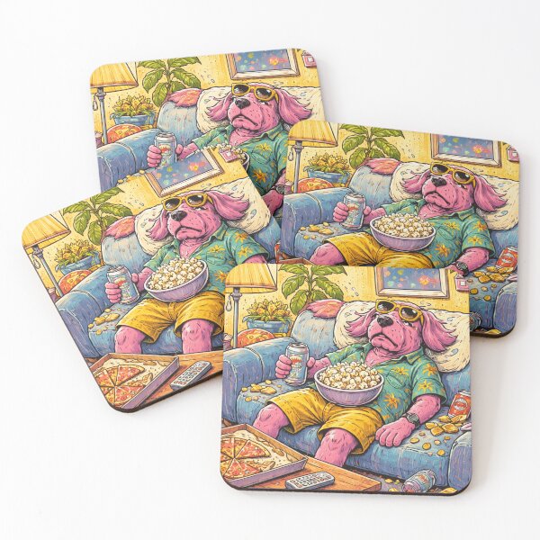 Item preview, Lazy Dog Snack Time Drawing designed and sold by yorvique.