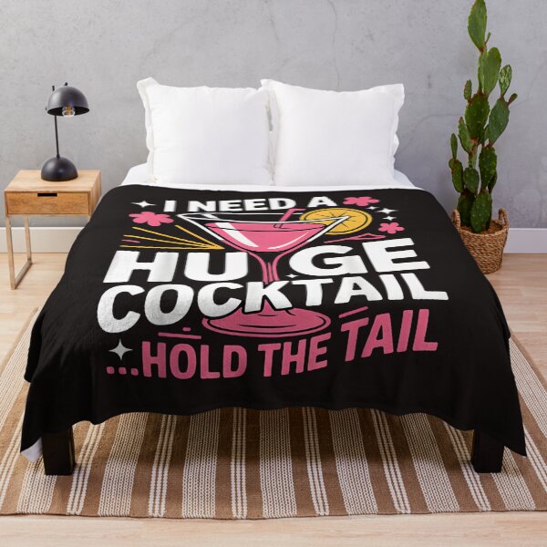 Item preview, I Need A Huge Cocktail Funny Adult Humor Party | Kawaii Drinking Meme Sarcastic Art Design designed and sold by MyTeeSh.