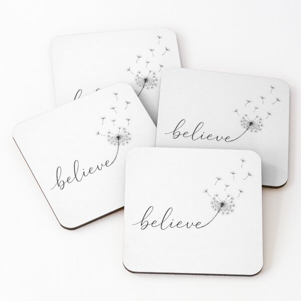 Item preview, Believe In Dandelion Wishes designed and sold by Maria Dryfhout.