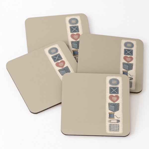 Item preview, Visible Mending Slow Fashion Badge Sampler designed and sold by Ombrya.