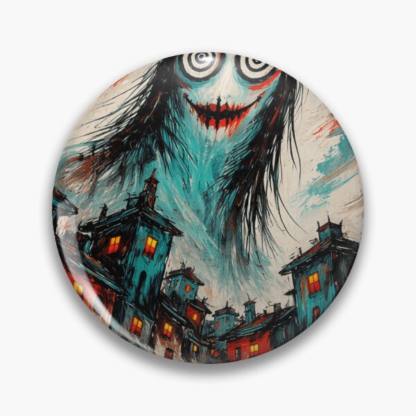 Item preview, Creepy Ghost Town Drawing designed and sold by brelanto.