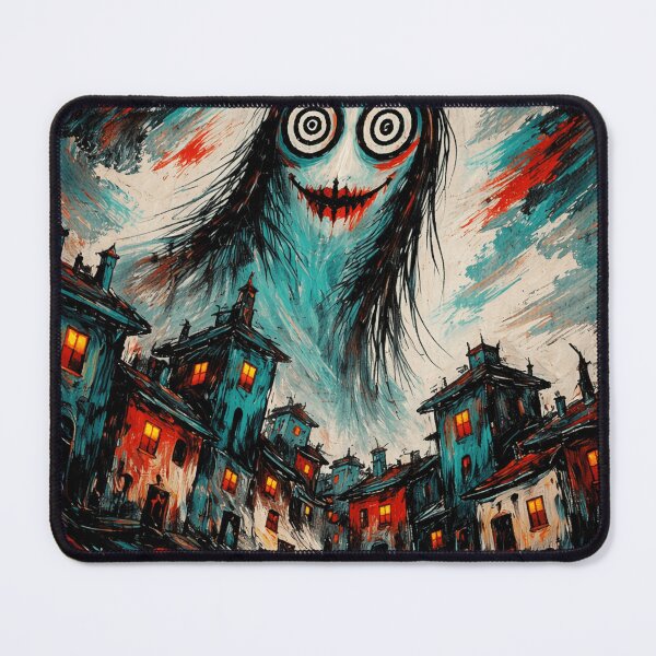 Item preview, Creepy Ghost Town Drawing designed and sold by brelanto.