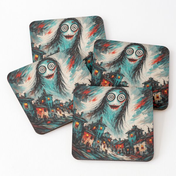 Item preview, Creepy Ghost Town Drawing designed and sold by brelanto.