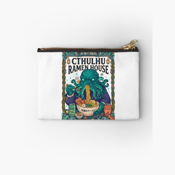 Item preview, Cthulhu Eating Noodles Ramen House  designed and sold by TeeARTHY.
