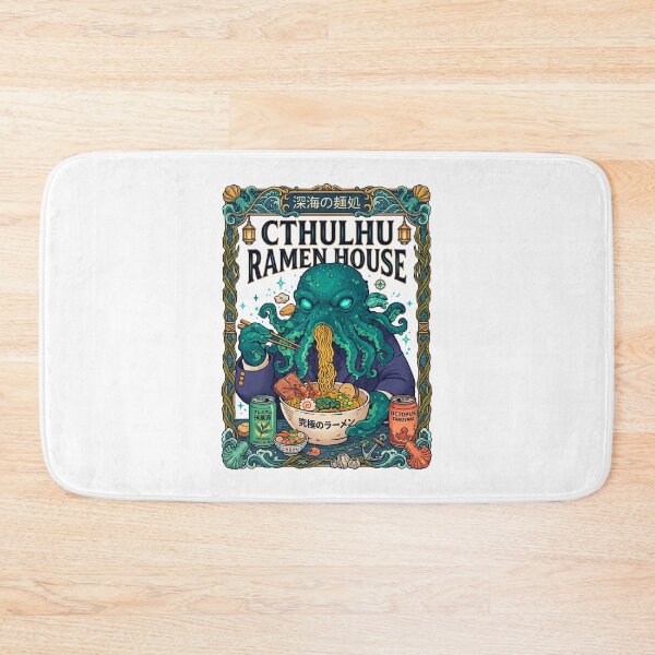 Item preview, Cthulhu Eating Noodles Ramen House  designed and sold by TeeARTHY.