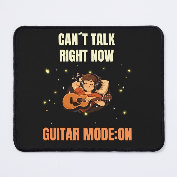 Item preview, Can’t Talk Right Now Guitar Mode On Funny Music Design designed and sold by Joyful-Pixel.