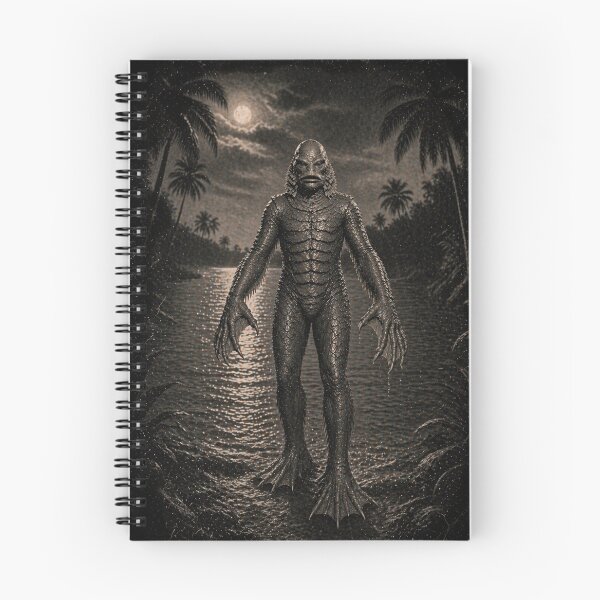 Item preview, The Creature Emerges From The Black Lagoon designed and sold by judgehydrogen.