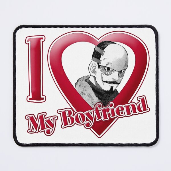 Item preview, Tsurumi - "I Love My Boyfriend" designed and sold by Dooby's Bizarre .