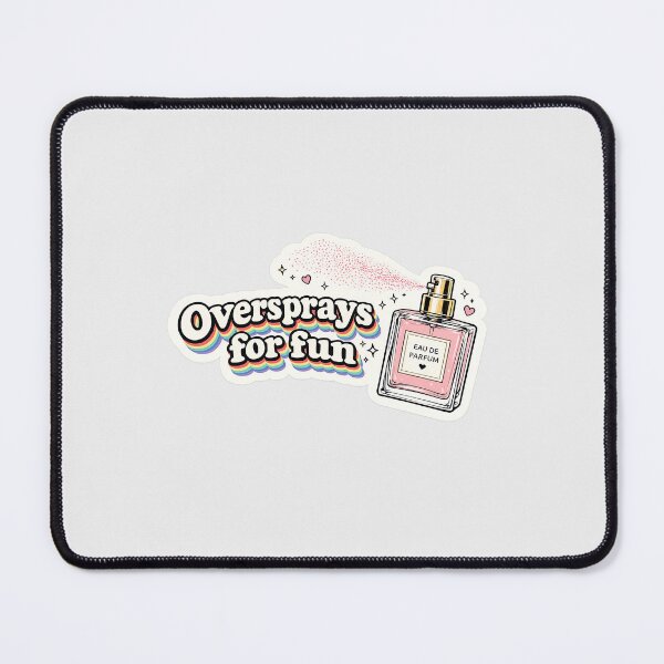 Item preview, Oversprays for fun Perfume Sticker | Funny Fragrance Girlie Aesthetic designed and sold by Bonvivant-Adven.