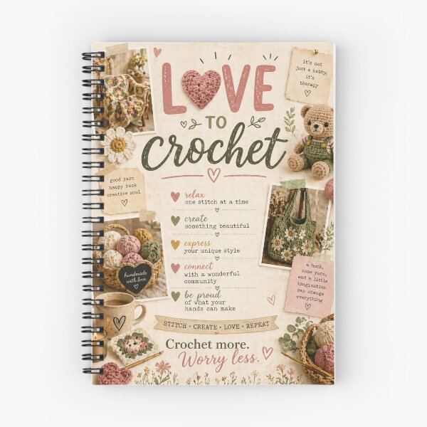 Item preview, Love To Crochet designed and sold by Blue  Robin.