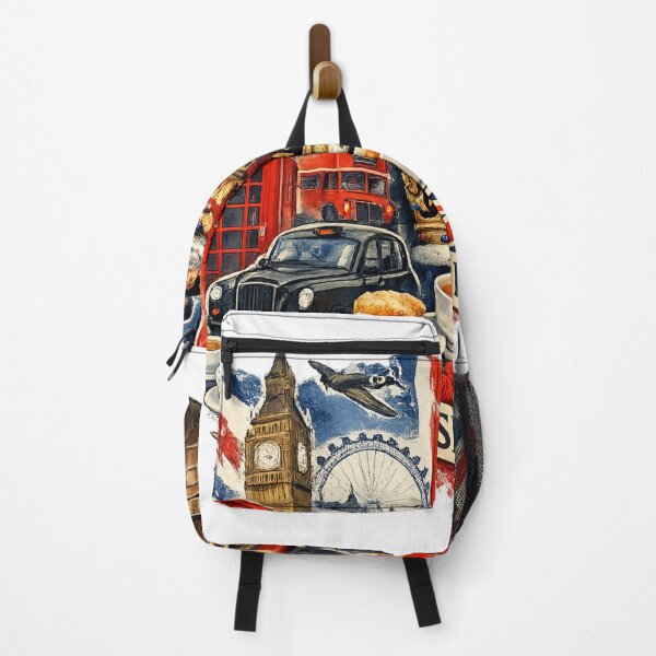 Item preview, British Pride UK Culture London Icons Vintage Style Design designed and sold by GarnerSupplyCo.