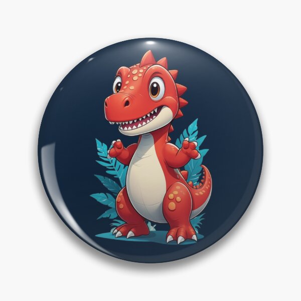 Item preview, red  dinosaur designed and sold by KIDS-PRINTS.