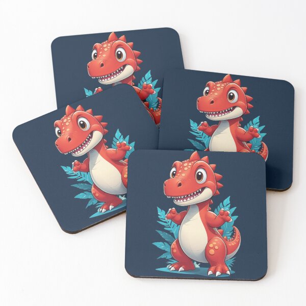 Item preview, red  dinosaur designed and sold by KIDS-PRINTS.